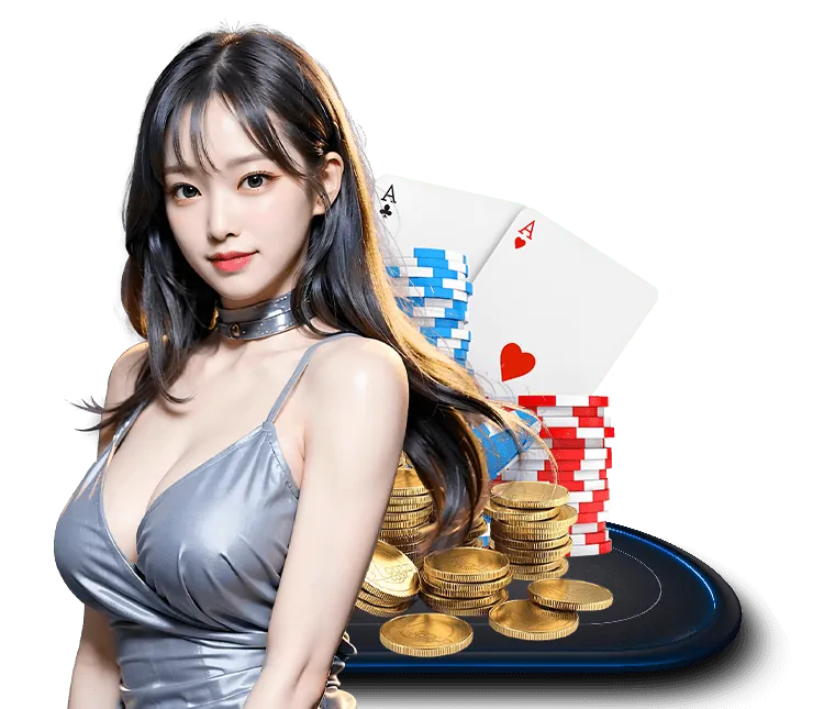 Bàn chơi Baccarat với người chia bài trực tiếp, thể hiện trải nghiệm sòng bạc trực tuyến chân thực tại Win55